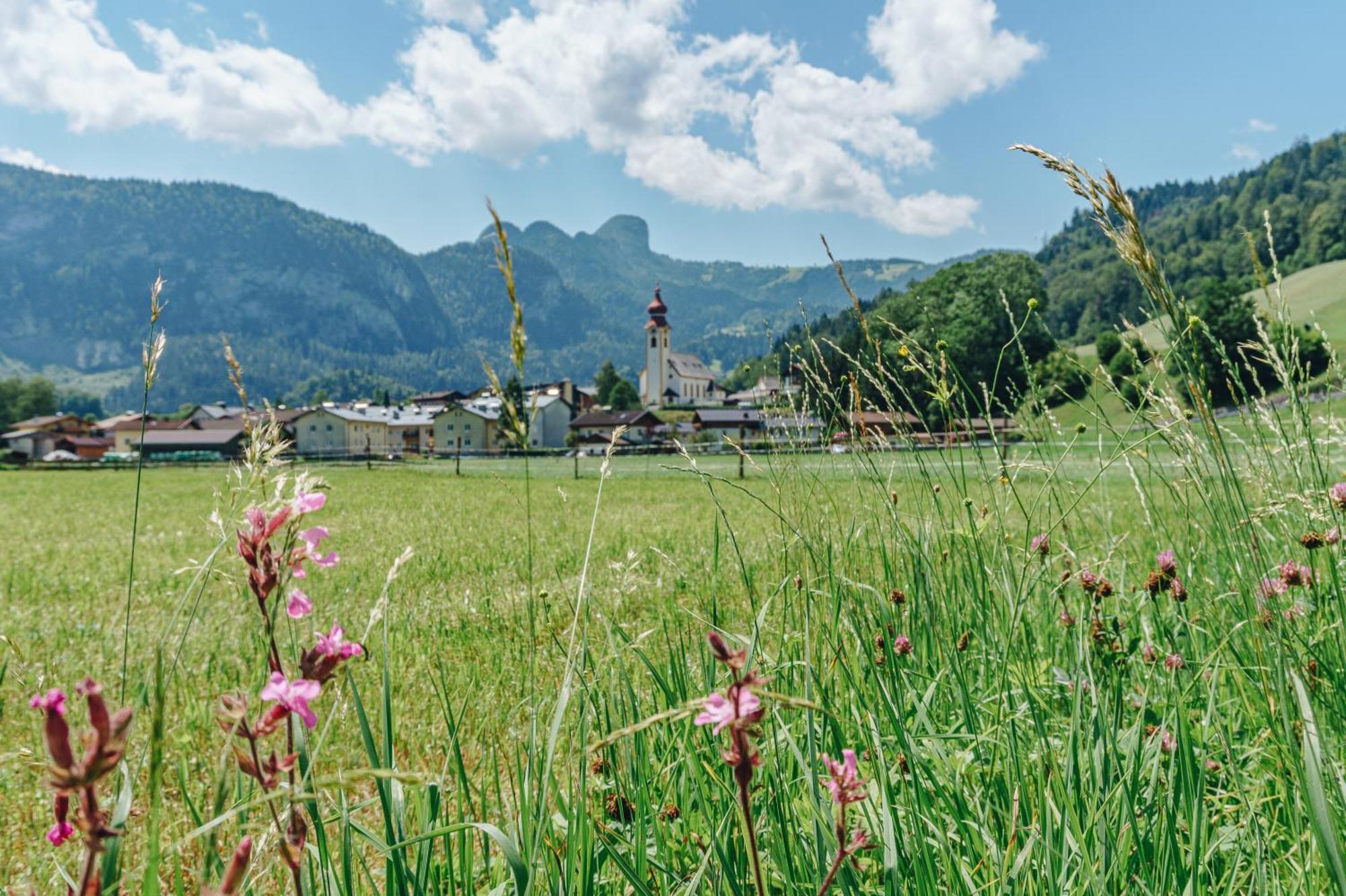 Dorfcafe Unken Hotelpension Swirtshaus Im Dorf Экстерьер фото